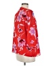 Calvin Klein 100% Polyester Red 3/4 Sleeve Blouse Size M - photo 5