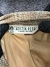 Austin Reed Tweed Plaid Houndstooth Tan Blazer Size 6 - photo 6