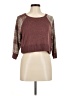 Maurices Plaid Burgundy Pullover Sweater Size M - photo 1