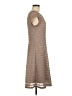 Sharagano Chevron-herringbone Tan Casual Dress Size 6 - photo 4