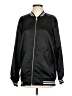 36.5 100% Polyester Solid Black Track Jacket Size S - photo 1