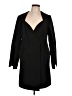City Chic Black Coat Size 12 - photo 1