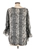 Est. 1946 100% Polyester Silver 3/4 Sleeve Blouse Size L - photo 2