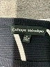 Catherine Malandrino 100% Polyester Stripes Black Pullover Sweater Size S - photo 7