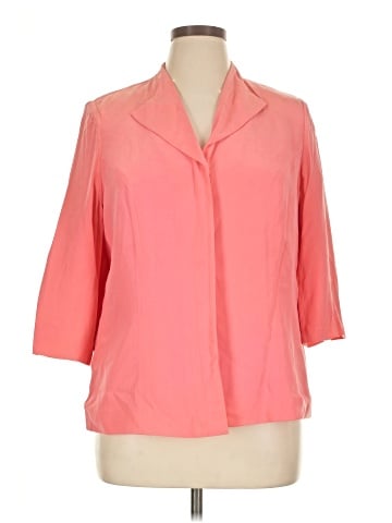 Jessica London 3/4 Sleeve Blouse (view 1)