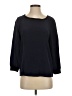 J.Crew 100% Silk Black 3/4 Sleeve Top Size 2 - photo 1