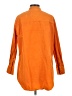 Weekday 100% Cotton Orange 3/4 Sleeve Button-Down Shirt Size XS - photo 2