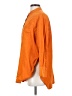 Weekday 100% Cotton Orange 3/4 Sleeve Button-Down Shirt Size XS - photo 5