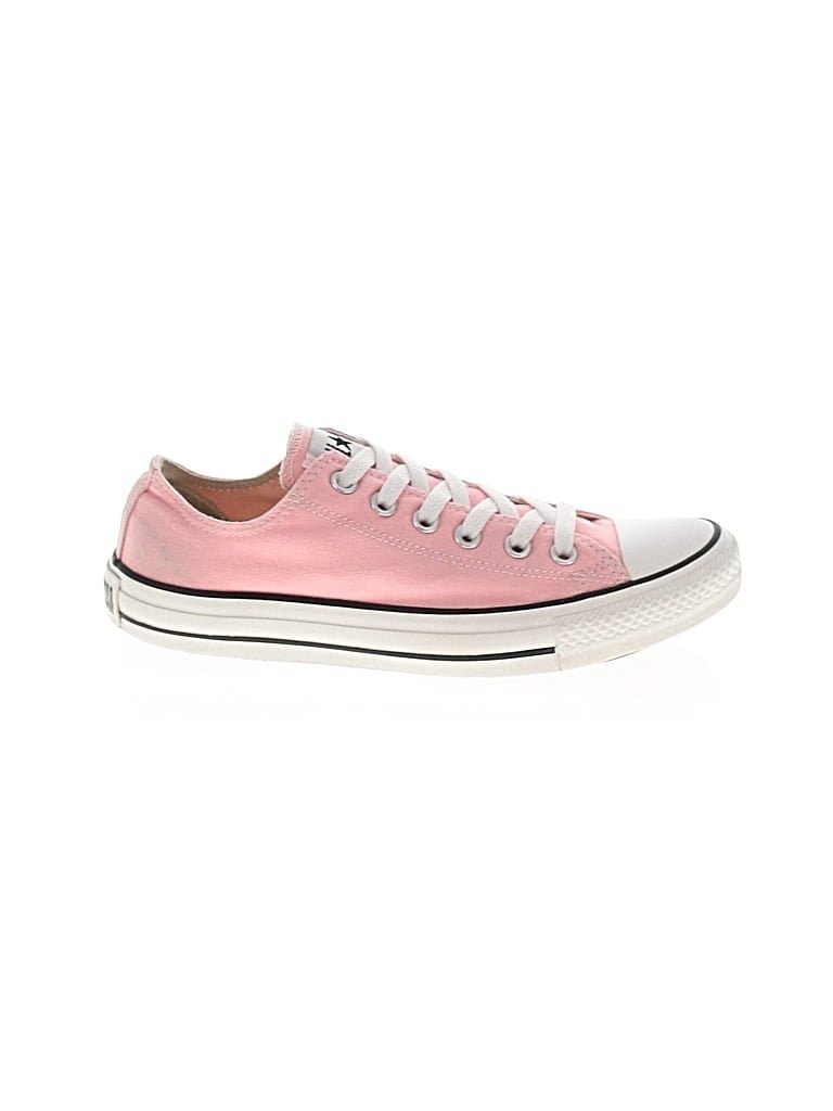Pre-owned Converse Sneakers In Pink