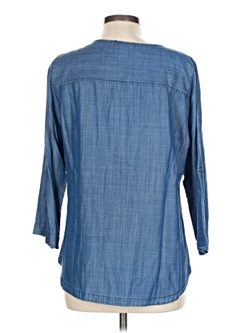 Skies Are Blue 3/4 Sleeve Blouse (view 2)