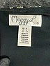 Maggy L 100% Polyester Graphic Black Cocktail Dress Size 4 - photo 7