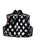 Little Mass 100% Polyester Argyle Black Vest Size 6 - photo 2