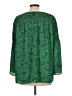 MICHAEL Michael Kors Green 3/4 Sleeve Blouse Size L - photo 2