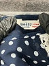 Beebay 100% Polyester Polka Dots Blue Dress Size 9-12 mo - photo 3