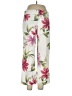 Liquid Floral Ivory Casual Pants Size 10 - photo 1