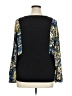 Chico's Black 3/4 Sleeve Blouse Size XL (3) - photo 2