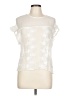 Zoa Ivory Short Sleeve Top Size L - photo 1