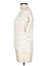 Zoa Ivory Short Sleeve Top Size L - photo 5