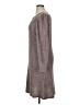 Unbranded 100% Polyester Gray Casual Dress Size XL - photo 5