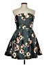 Windsor 100% Polyester Floral Gray Cocktail Dress Size 11 - 12 - photo 1