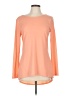 Bisou Bisou Orange Long Sleeve Top Size L - photo 1