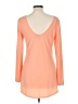 Bisou Bisou Orange Long Sleeve Top Size L - photo 2