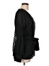 Ann Taylor 100% Polyester Black Long Sleeve Blouse Size L - photo 4