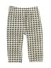 First Impressions Houndstooth Ivory Casual Pants Size 6-9 mo - photo 1