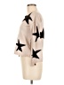 Stellah 100% Acrylic Stars Tan Pullover Sweater Size M - photo 5