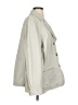 L.L.Bean 100% Cotton Solid Gray Trenchcoat Size 0 - photo 4