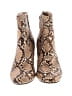 Primark Animal Print Tan Ankle Boots Size 7 - photo 2