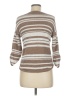 Chico's Chevron-herringbone Brown Tan Pullover Sweater Size M (estimated) - photo 2