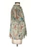 Chenault Green Short Sleeve Blouse Size S - photo 4
