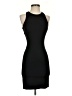 Bebe Solid Black Cocktail Dress Size XXS - photo 1