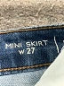 Vanilla Star Blue Denim Skirt Size 27 waist - photo 5