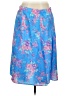 Unbranded Floral Blue Casual Skirt Size XS (estimated) - photo 2