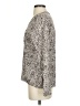 Lands' End 100% Cotton Animal Print Ivory Long Sleeve Blouse Size XS - photo 5
