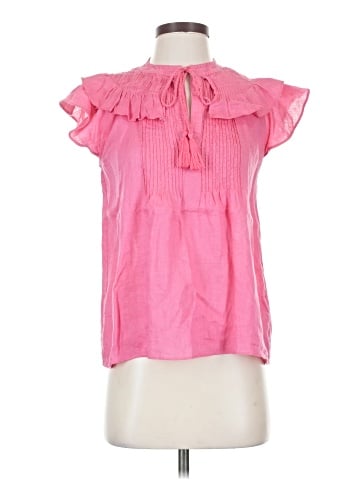 Elie Tahari Short Sleeve Blouse (view 1)