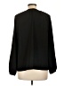 MICHAEL Michael Kors 100% Polyester Black Long Sleeve Blouse Size L - photo 2
