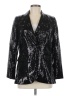 Linea Domani 100% Nylon Silver Black Blazer Size M - photo 1