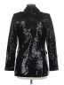 Linea Domani 100% Nylon Silver Black Blazer Size M - photo 2