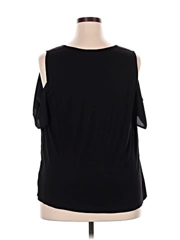 Kaari Blue Short Sleeve Blouse (view 2)