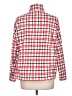 Lands' End 100% Polyester Plaid Red Pullover Sweater Size L - photo 2