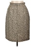 Halston 100% Polyester Animal Print Tan Casual Skirt Size 10 - photo 2