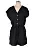 Shein 100% Polyester Solid Black Romper Size 4 - photo 1