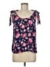 Assorted Brands 100% Polyester Pink Blue Sleeveless Blouse Size M (estimated) - photo 1