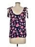 Assorted Brands 100% Polyester Pink Blue Sleeveless Blouse Size M (estimated) - photo 2