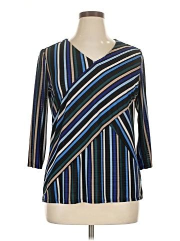 Dana Buchman 3/4 Sleeve Blouse (view 1)