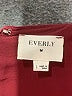 Everly 100% Polyester Solid Burgundy Casual Dress Size L - photo 7