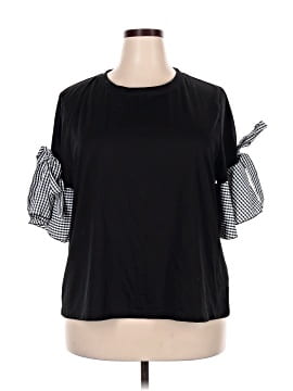 Shein Curve Short Sleeve Top